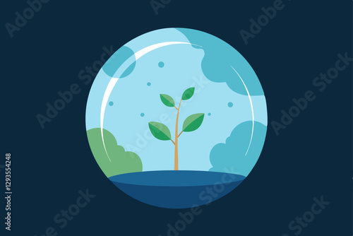 tree in a circle