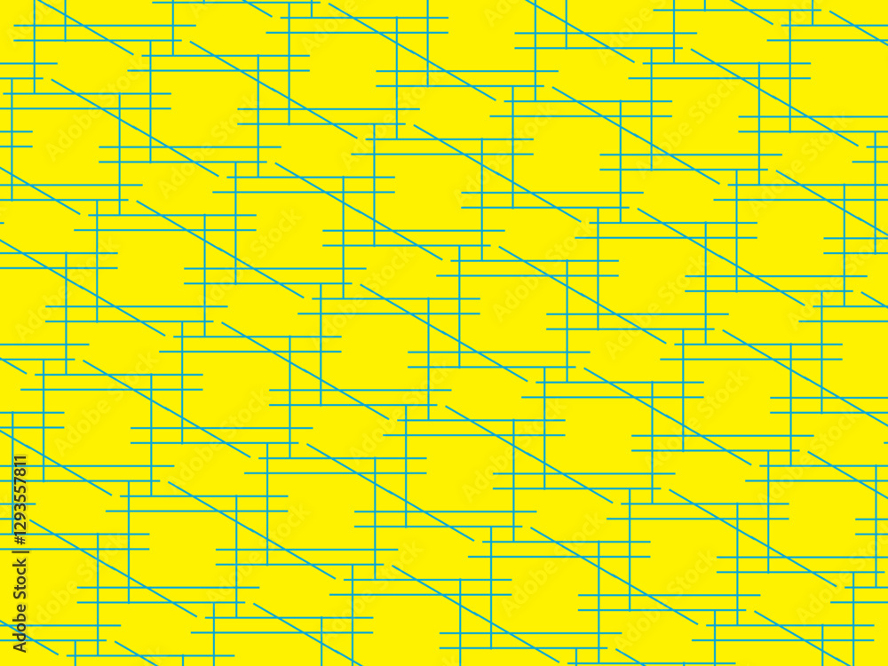 Obraz premium Digital Grid Pattern Design