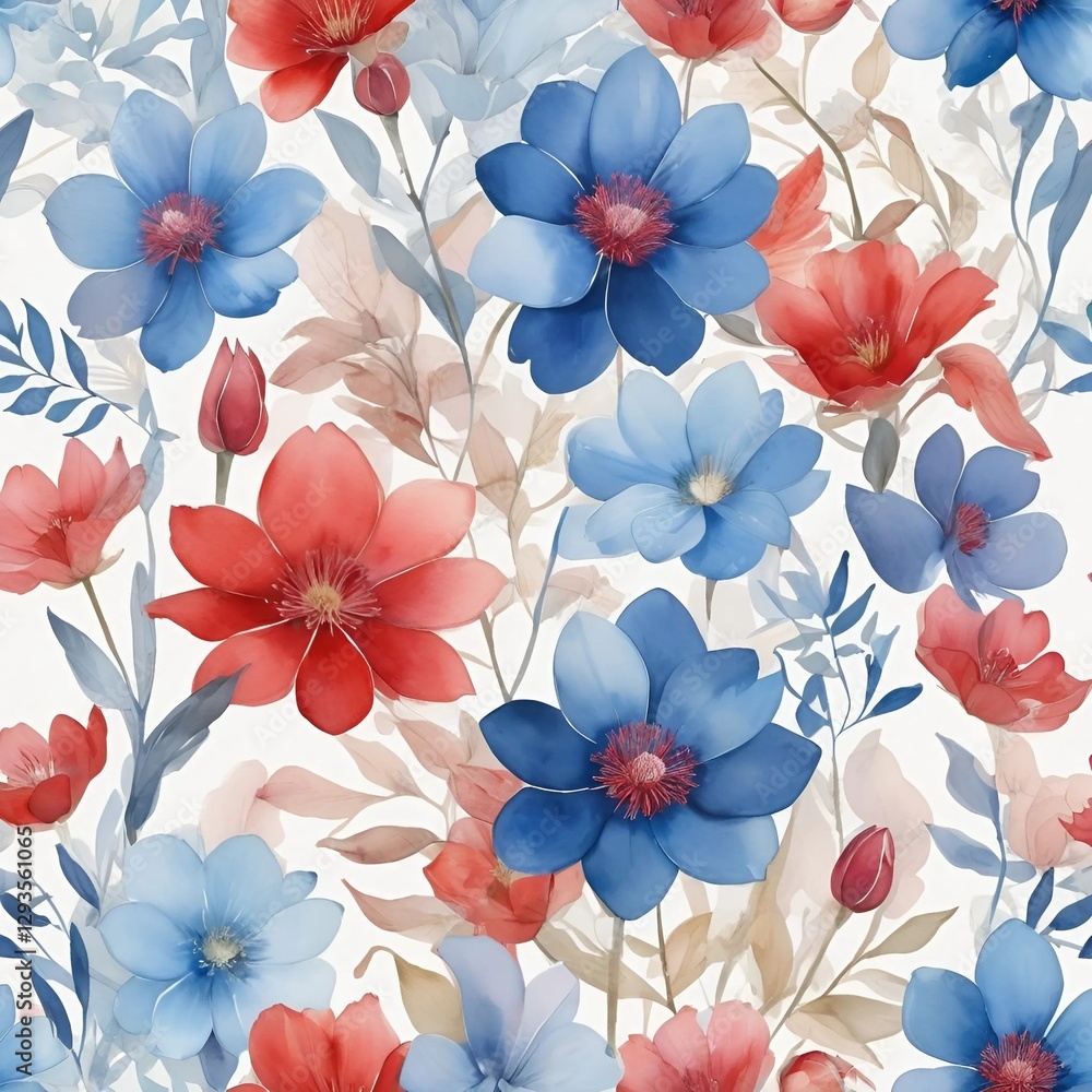 seamless background with flowers seamless background with flowers