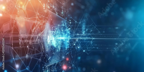A mesmerizing futuristic AI-driven quantum finance network, displaying glowing cybernetic real-time risk analysis pathways, pulsating holographic decentralized banking grids, and swirling