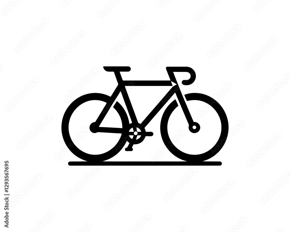 bicycle isolated on white background bicycle isolated on white background