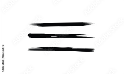 Paint Brush Strokes Set, watercolour grunge brush strokes collection Free Vector. paint brush stroke template collection. Collection black dirty design element. Grunge brush stroke, paint artistic set