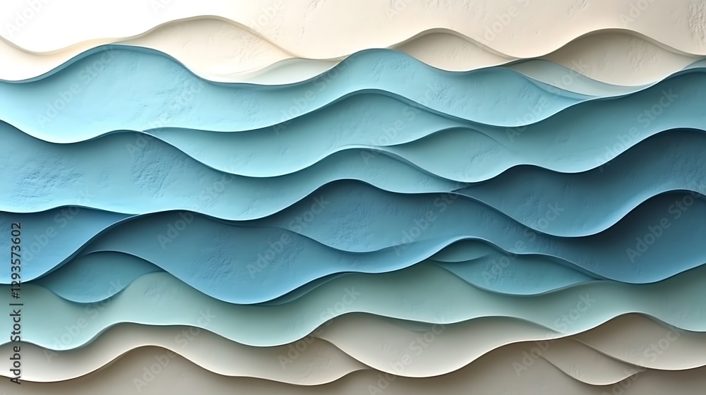 Abstract Blue White Wave Pattern Design Abstract Blue White Wave Pattern Design