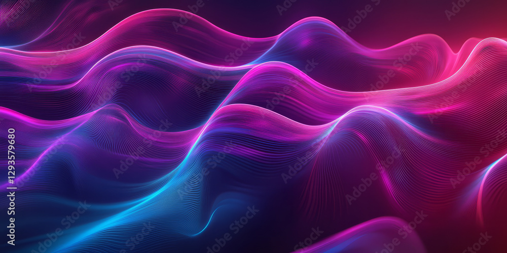 A mesmerizing abstract background with infinite, layered neon rectangles, softly pulsing in a synchronized cyber-digital rhythm. The high-tech geometric aesthetics and seamless energy flow create a A mesmerizing abstract background with infinite, layered neon rectangles, softly pulsing in a synchronized cyber-digital rhythm. The high-tech geometric aesthetics and seamless energy flow create a