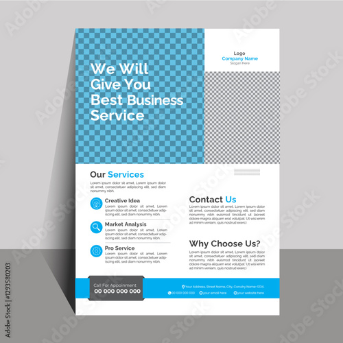 Business Flyer Corporate Flyer Template Square Shape Flyer Abstract Colorful concepts Minimal Business Flyer Modern Colorful Business Flyer Corporate Flyer Template For Use Startup & Corporation. 