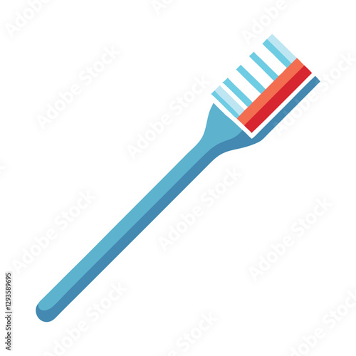 toothbrush icon vector design on white background 