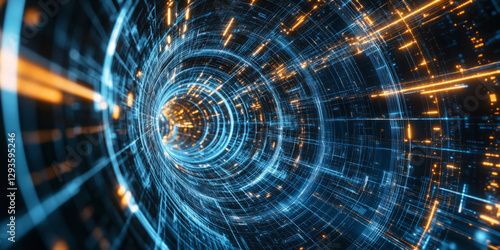 A mesmerizing futuristic AI-driven digital twin technology, displaying glowing cybernetic real-time industrial simulation pathways, pulsating holographic predictive analytics grids, and swirling