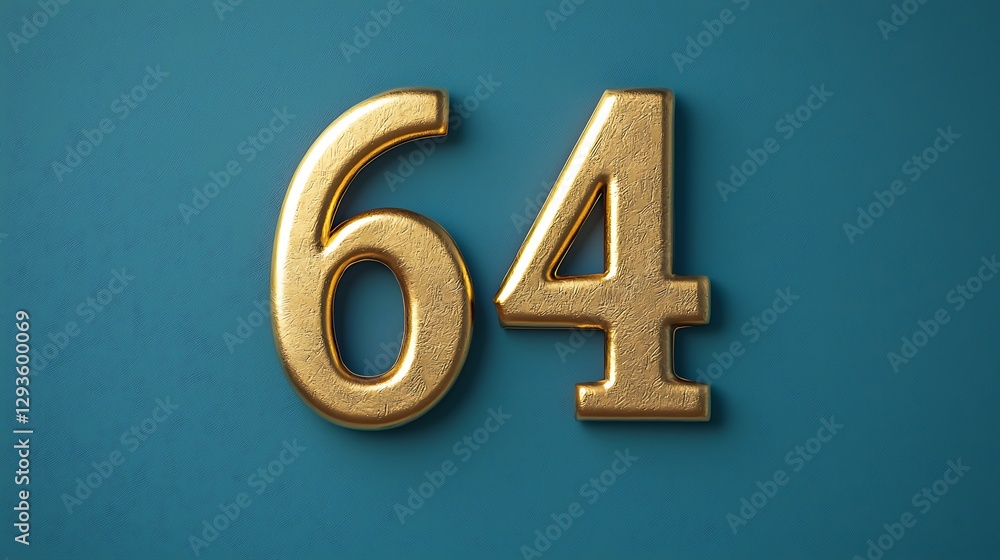 A shiny gold number A shiny gold number