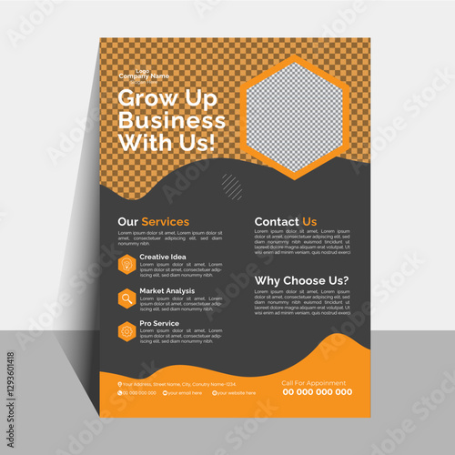 Creative Business Flyer Design | Corporate Promotion & Advertising | Print-Ready & Fully Customizable