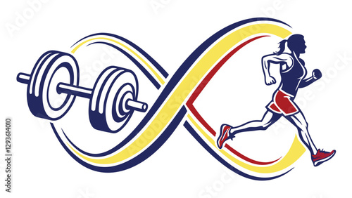 woman lifting weights