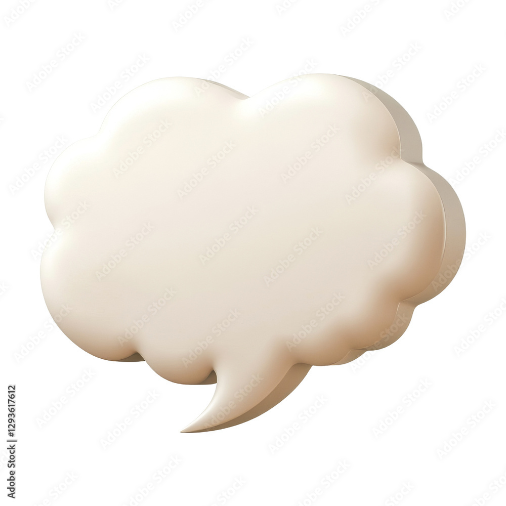 Creative speech bubble design for modern advertising Creative speech bubble design for modern advertising