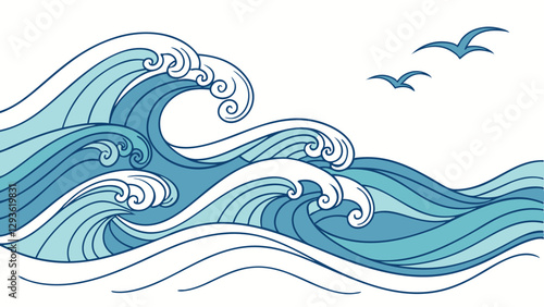 sea wave background