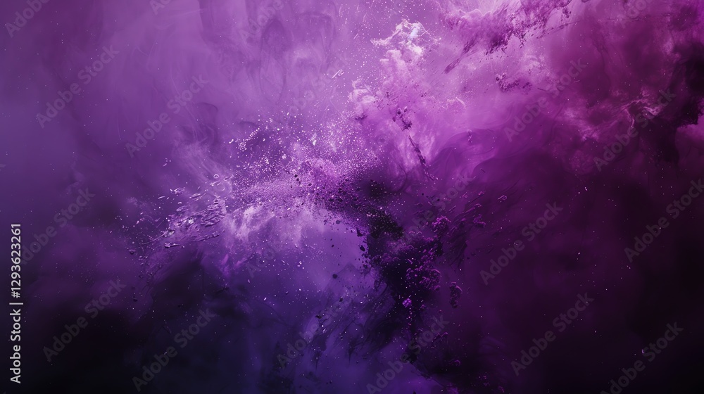Obraz premium A swirling, abstract background with shades of purple, creating a sense of depth and mystery.