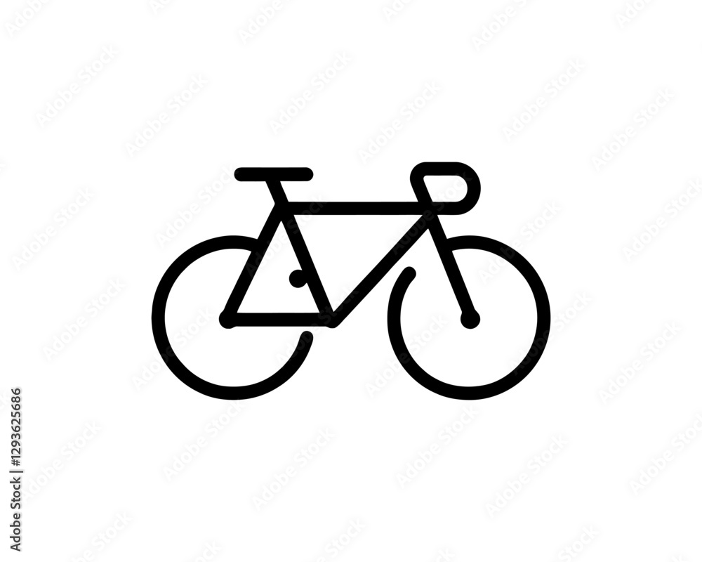 bicycle icon vector bicycle icon vector