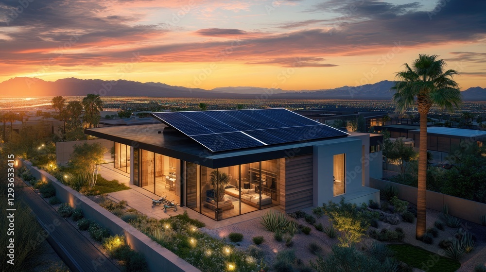 Sustainable Desert Home, Luxury Meets Eco-Conscious Design at Sunset Sustainable Desert Home, Luxury Meets Eco-Conscious Design at Sunset