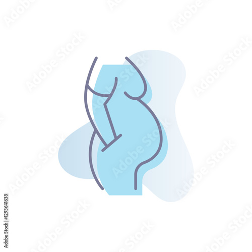 Pregnant  Vector icon