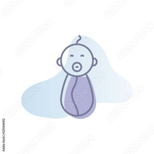 Baby  Vector icon