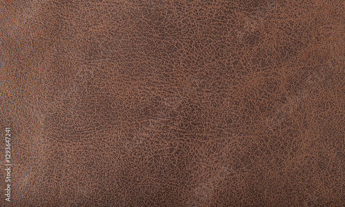 Close up high resolution photo of brown leather material texture