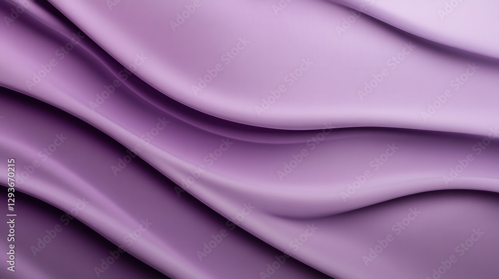 Obraz premium Soft Lavender Fabric Drape Abstract Background Texture
