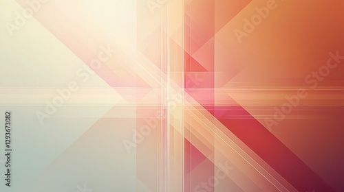 A colorful abstract painting with a white background