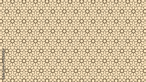 simple floral pattern background, suitable for wallpaper and print design needs