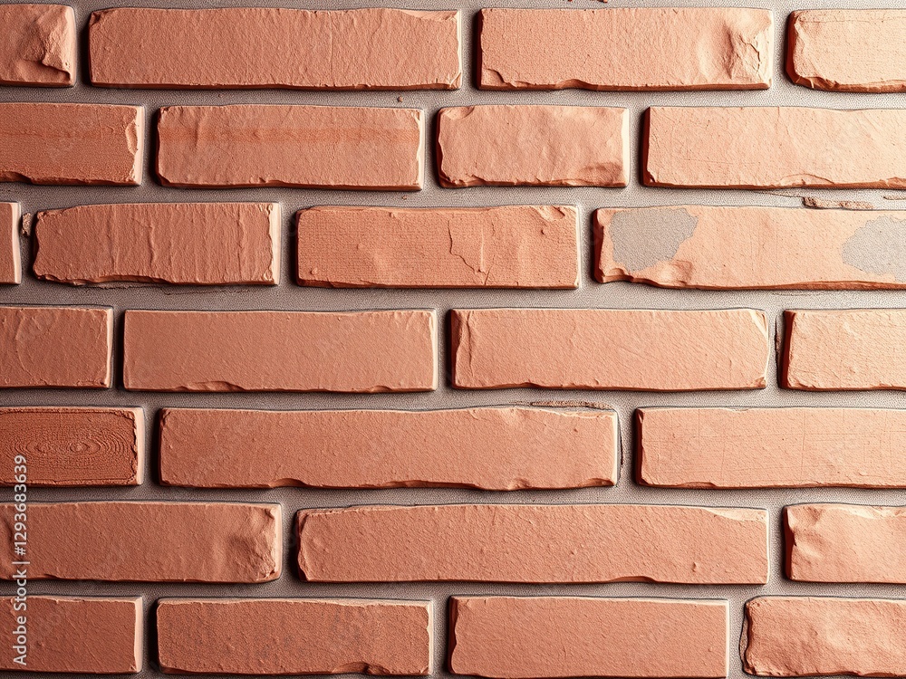 Obraz premium Detailed Embossed Brick Texture Background for Design