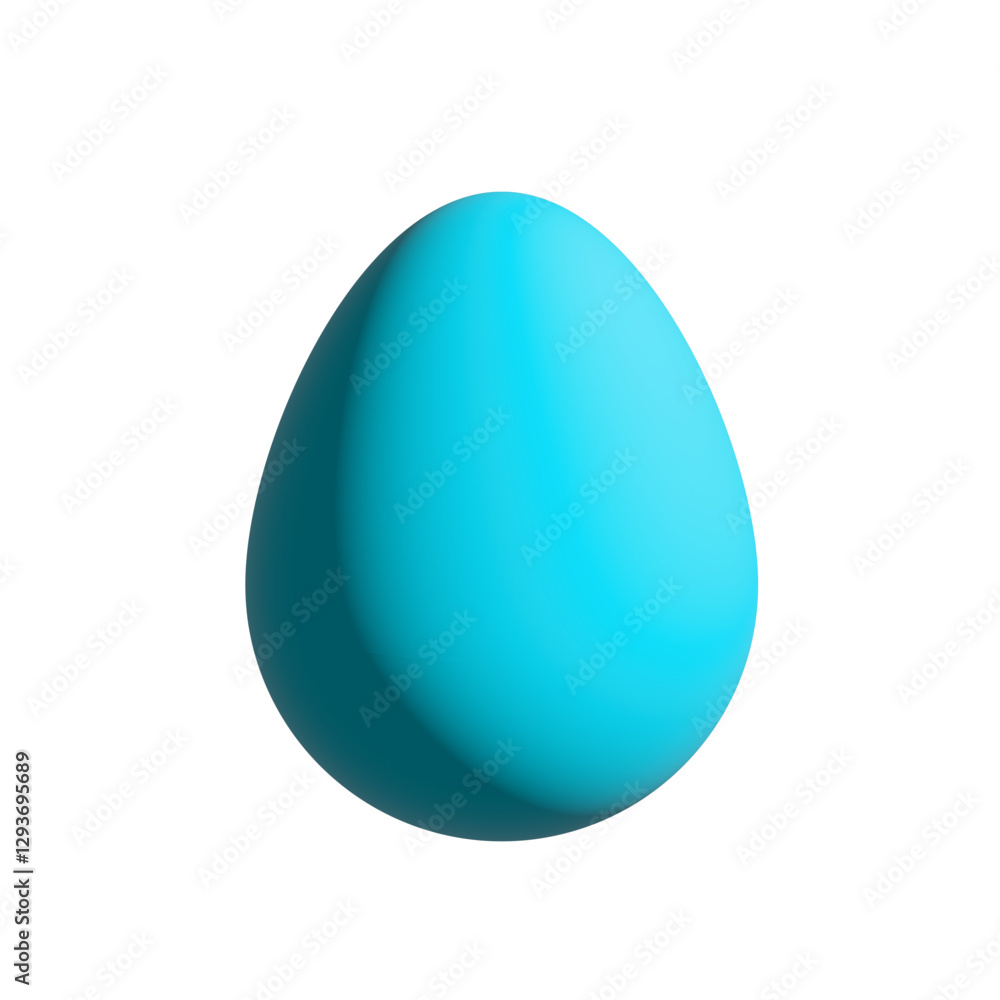 Easter Egg Isolate. 3d realistic Easter egg set. Colorful eggs icon Easter Egg Isolate. 3d realistic Easter egg set. Colorful eggs icon