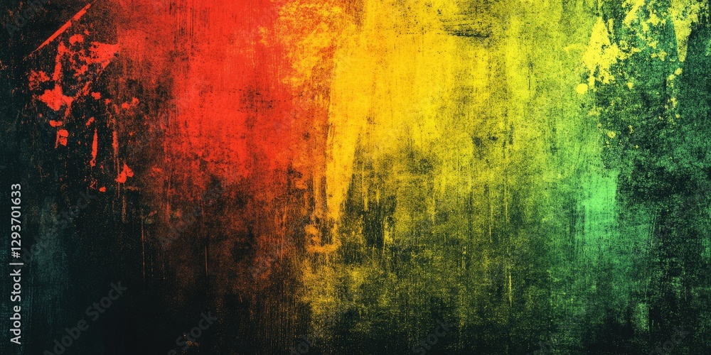 Obraz premium Vibrant, textured wall art