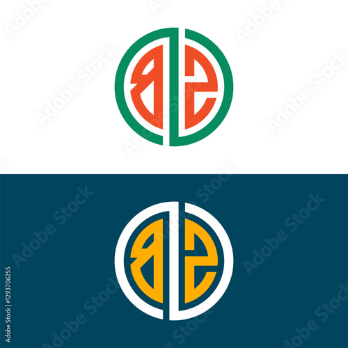 Free Download ZB BZ letter logo set design - GFXLoad