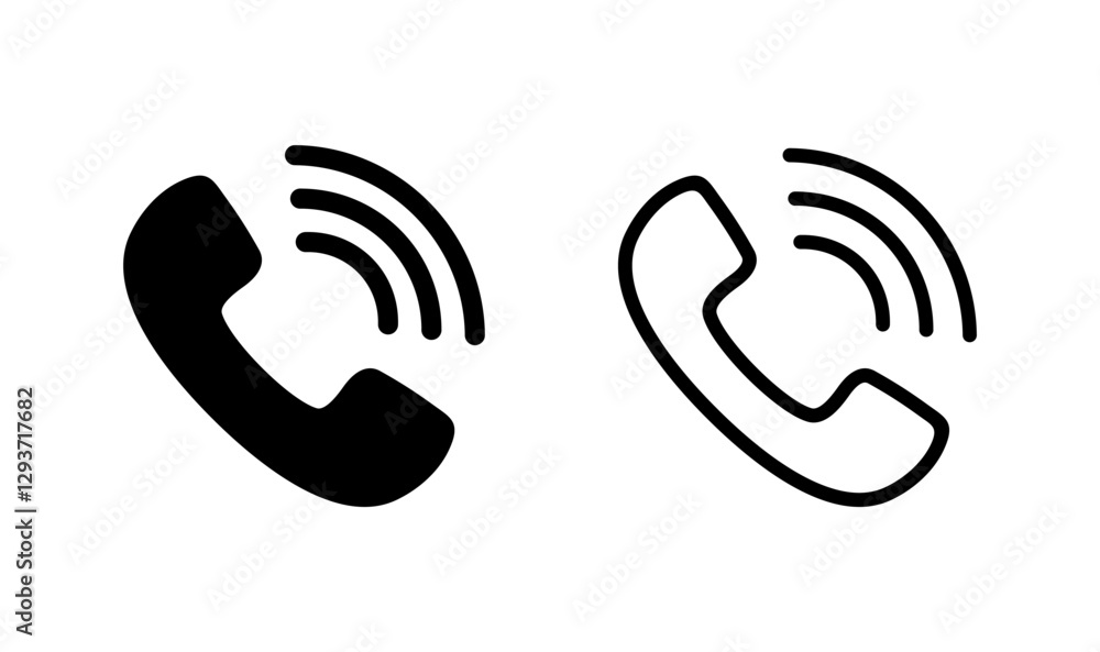 Call icon logo design. telephone sign and symbol. phone icon. contact us Call icon logo design. telephone sign and symbol. phone icon. contact us