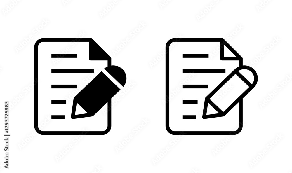 Note icon logo design. notepad sign and symbol Note icon logo design. notepad sign and symbol