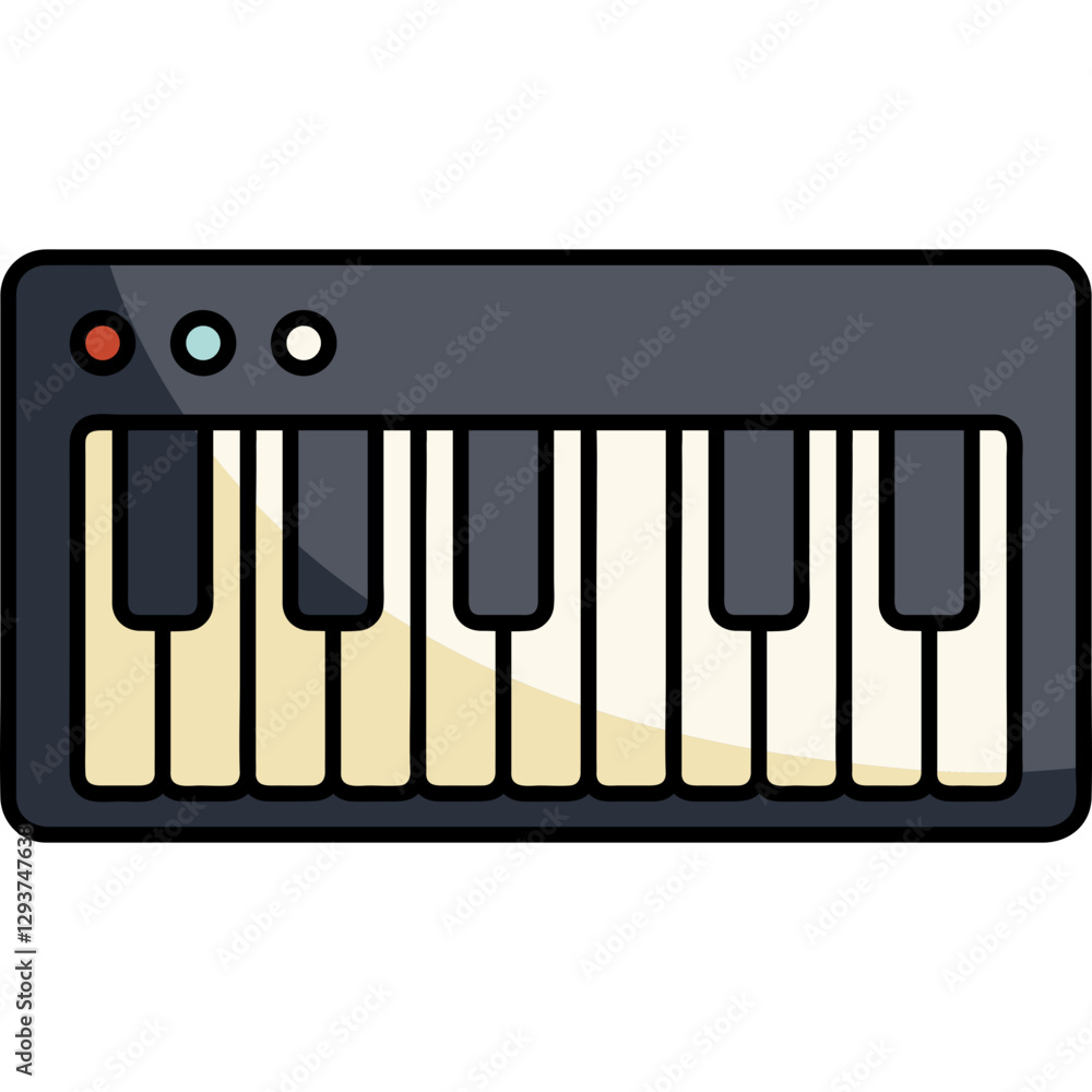 Music elemets and instruments icon Music elemets and instruments icon
