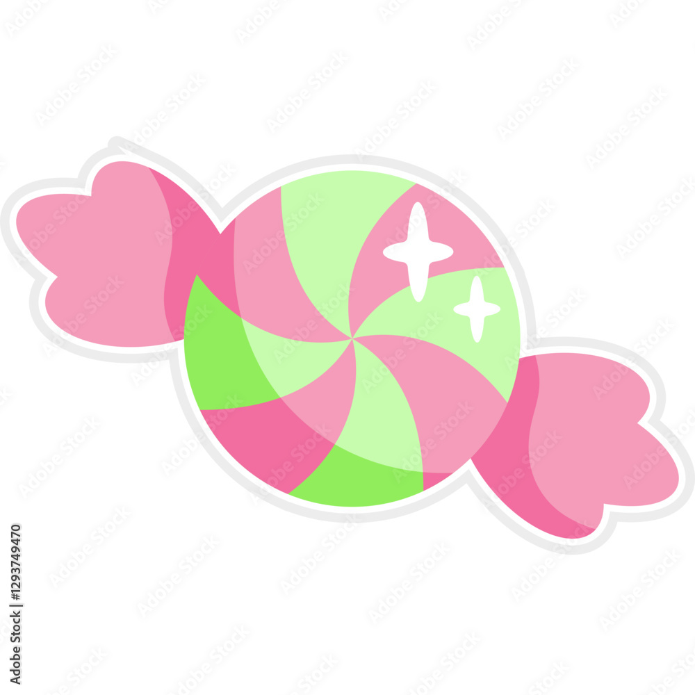 Candy icon elements Candy icon elements