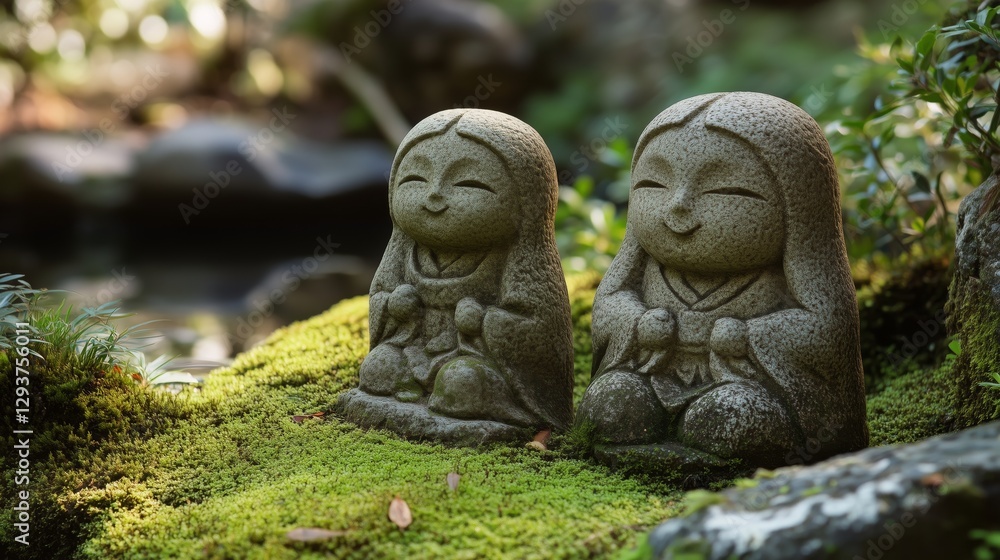 The Peaceful Protection of Smiling Stone Buddha The Peaceful Protection of Smiling Stone Buddha