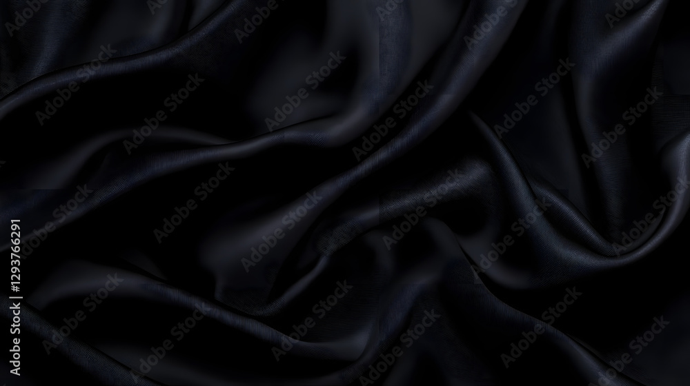 Abstract background with intricate black fabric texture resembling a rich velvet material, texture, black Abstract background with intricate black fabric texture resembling a rich velvet material, texture, black