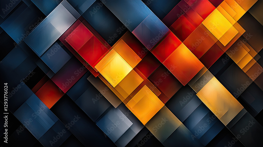 Abstract geometric shapes in vibrant colors (1) Abstract geometric shapes in vibrant colors (1)