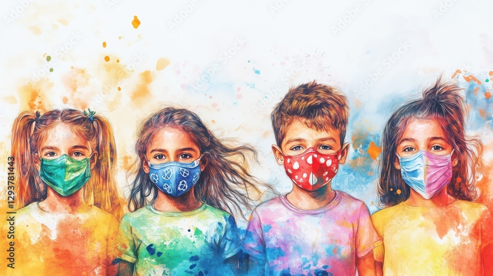 National Facial Protection Month, illustration
National Facial Protection Month, illustration