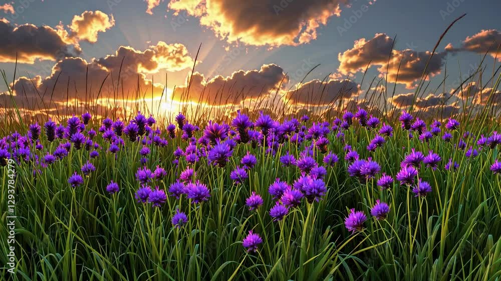 custom made wallpaper toronto digitalThe Lavender Field at Sunset