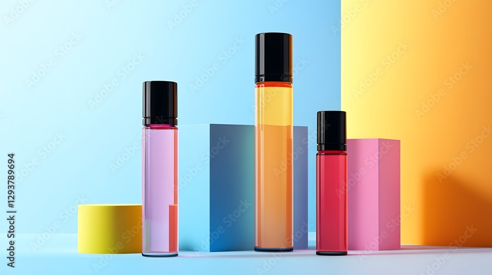 Captivating Avant Garde Visuals with Vibrant Colors and Dynamic Angles in a Futuristic Minimalist Backdrop Captivating Avant Garde Visuals with Vibrant Colors and Dynamic Angles in a Futuristic Minimalist Backdrop