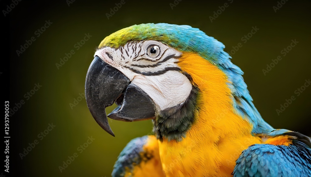 Vibrant Macaw Perched on a Branch against a Tropical Backdrop, Showcasing Bold Plumage and Striking Beauty in a Jungle Haven, Perfect for Digital Art, Home Decor, or Design Inspiration. Vibrant Macaw Perched on a Branch against a Tropical Backdrop, Showcasing Bold Plumage and Striking Beauty in a Jungle Haven, Perfect for Digital Art, Home Decor, or Design Inspiration.