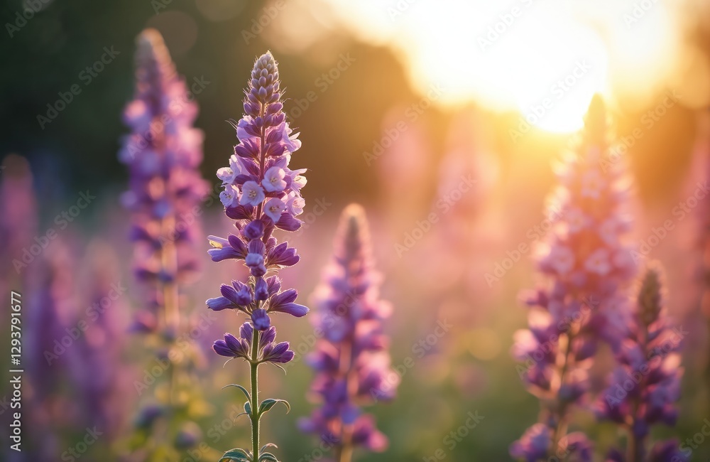 Catnip flower in sun light. Violet lilac purple plant in a garden. Flora bloom in spring or summer. Herbal nature blossom closeup. Aromatic beauty botanical country scenic landscape. Catnip flower in sun light. Violet lilac purple plant in a garden. Flora bloom in spring or summer. Herbal nature blossom closeup. Aromatic beauty botanical country scenic landscape.