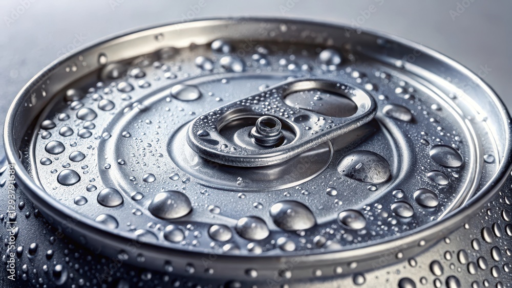 close-up of a soda can with condensed moisture on its surface, revealing the beverage's translucent liquid inside, soda can, transparent liquid close-up of a soda can with condensed moisture on its surface, revealing the beverage's translucent liquid inside, soda can, transparent liquid