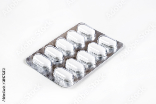 Obraz na płótnie Pills on the White w salonie