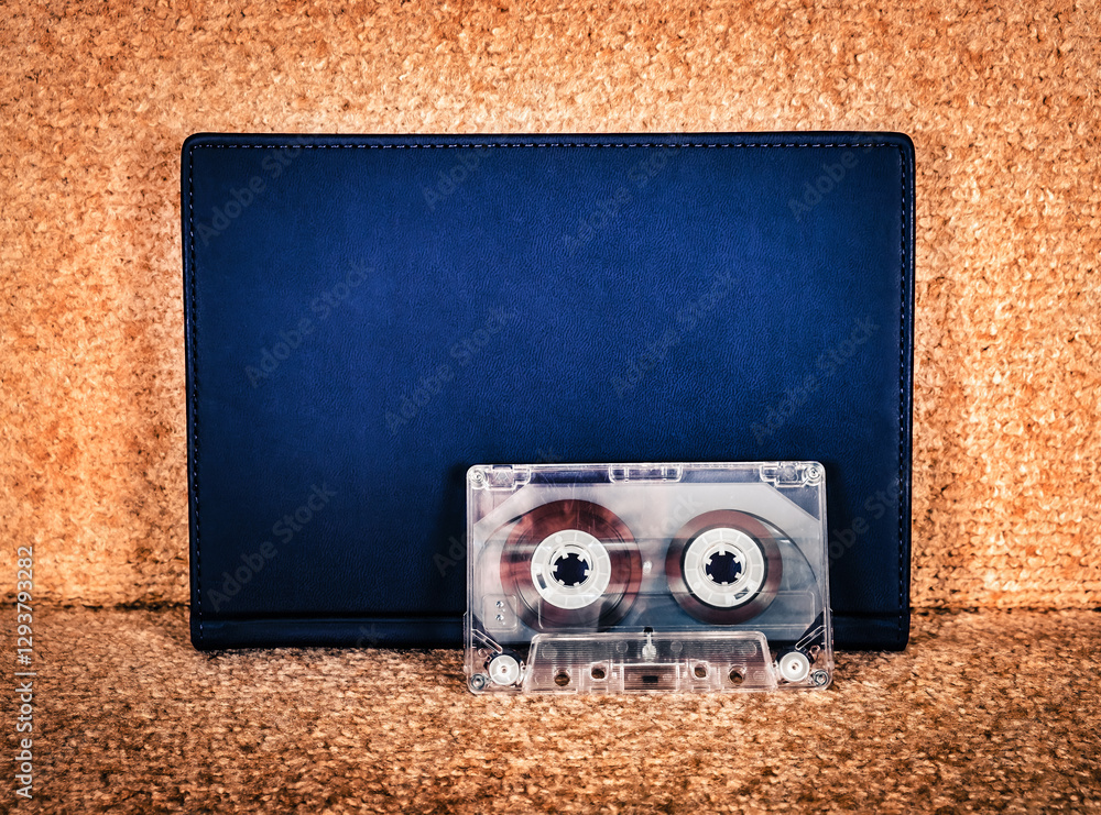 Book with a Tape Cassette