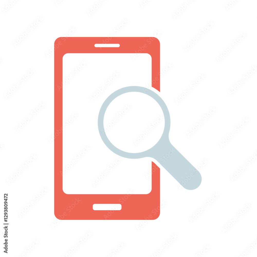 Icon a search online, isolated against a clean background. Icon a search online, isolated against a clean background.