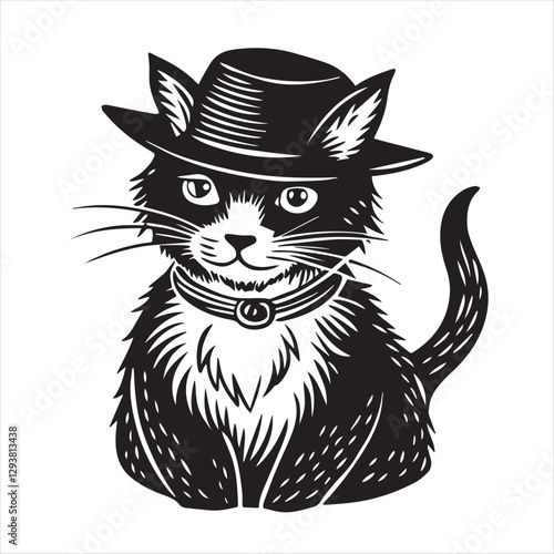cute cat head