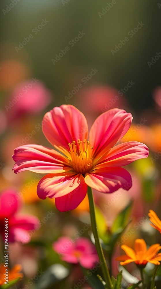 Obraz premium High-Resolution Vibrant Flower Wallpaper with Soft Petals and Elegant Bloom for Stunning Mobile Screen Background