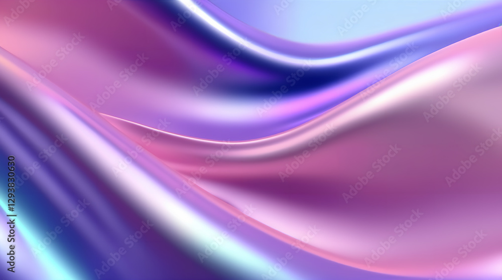 Elegant flowing satin fabric with pearlescent hues Elegant flowing satin fabric with pearlescent hues