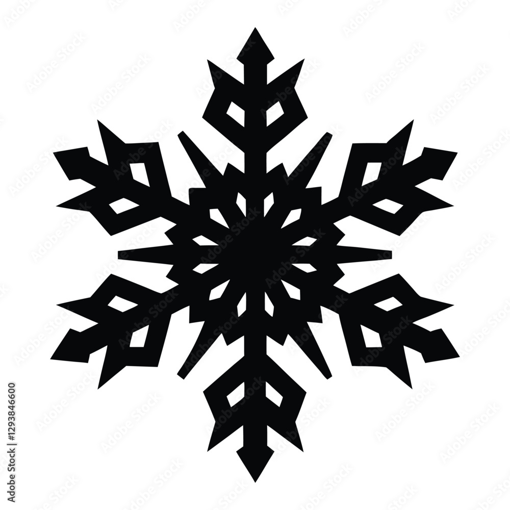silhouette of a snow on white background. silhouette of a snow on white background.