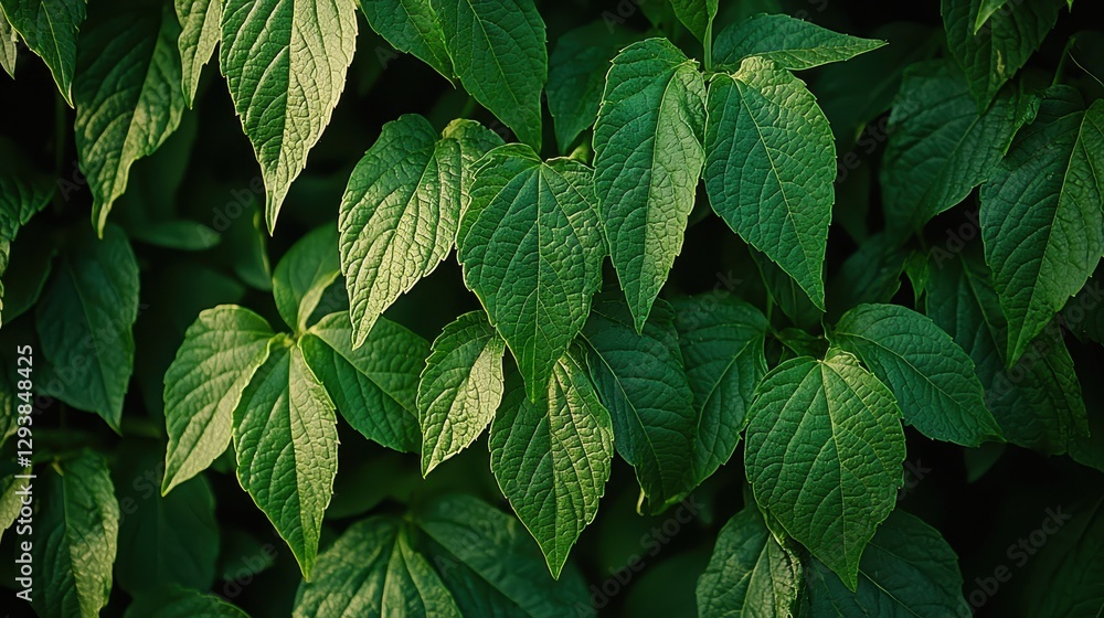 A canvas of ethereal green, where leaves, like ethereal brushstrokes, flowed in a graceful dance, their delicate veins shimmering under the soft glow of light. A canvas of ethereal green, where leaves, like ethereal brushstrokes, flowed in a graceful dance, their delicate veins shimmering under the soft glow of light.